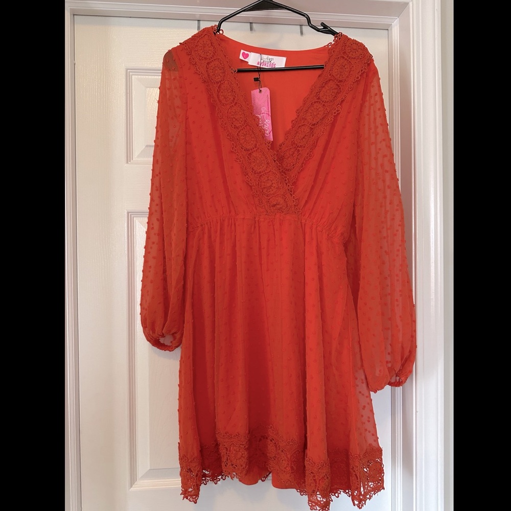 NWT BEAUTIFUL Southern fried Chics dress